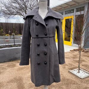 Adorable Soia & Kyo gray wool coat, size medium, GUC